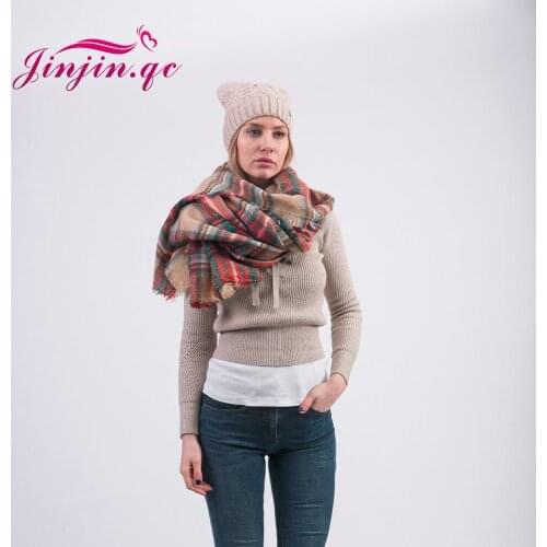 Женские шарфы-пледы Jinjin.QC China At AliExpress