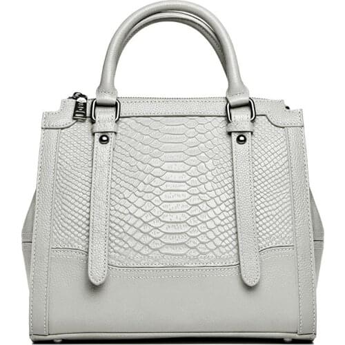 New Fashion Women Bag Luxury Shoulder Messenger Bag Small Crocodile Texture Cowhide Leather Handbag