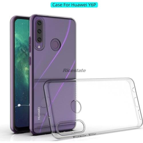 TPU Huawei Y6P Anti-shock Case Huawei Y6 Prime 2020 Transparent Soft TPU Shockproof Phone Case for Huawei Y6P Y6 P 2020