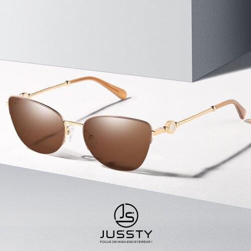 Semi Rimless Cat Eye Prescription Sunglasses Women Polarized Retro Luxury Progressive Sun Glasses For Women Optical Myopia 2021