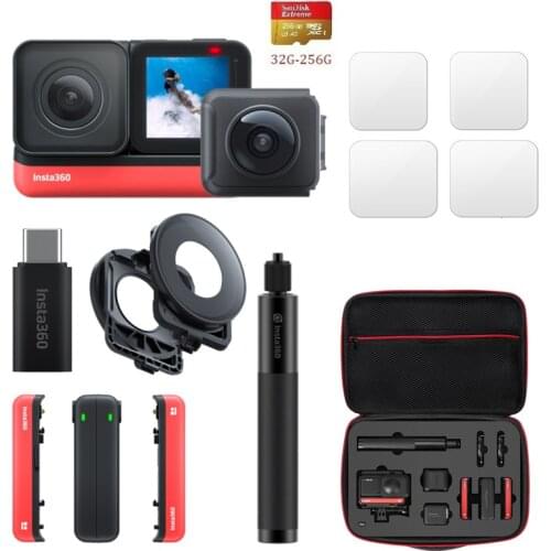 Insta360 ONE R Twin Edition Sports Action Camera 5.7K 360 4K Wide Angle 1Inch Leica Edition Waterproof Video Camera