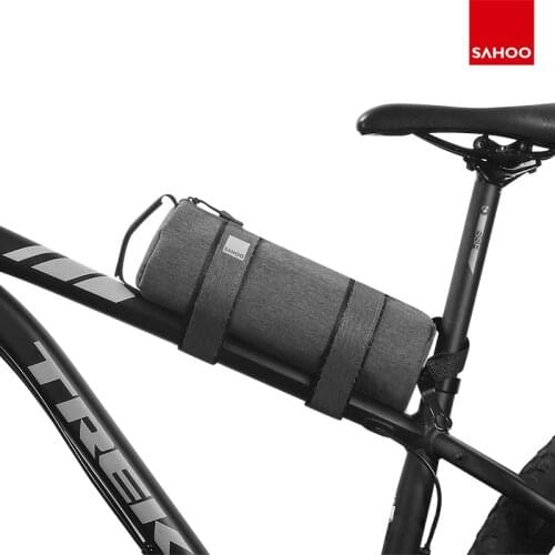 Outdoor Bicycle Handlebar Tubular Bag Baskets Waterproof MTB Road Bike Basket Front Frame Rear Storage Bag Trunk Pannier