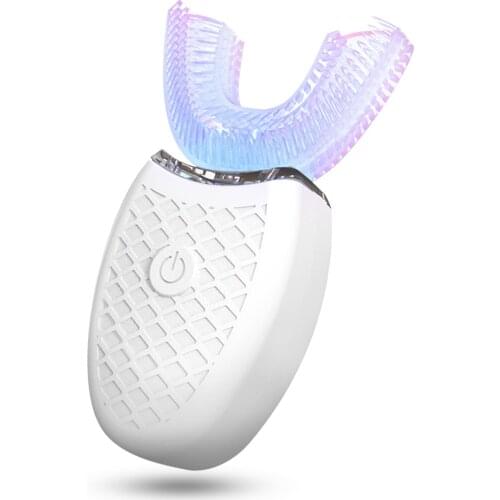 Smart LED Teeth Whitening U Type Tooth Brush Blue Light Dental Whitening Instrument Electric Teeth Whitening Device Equipment