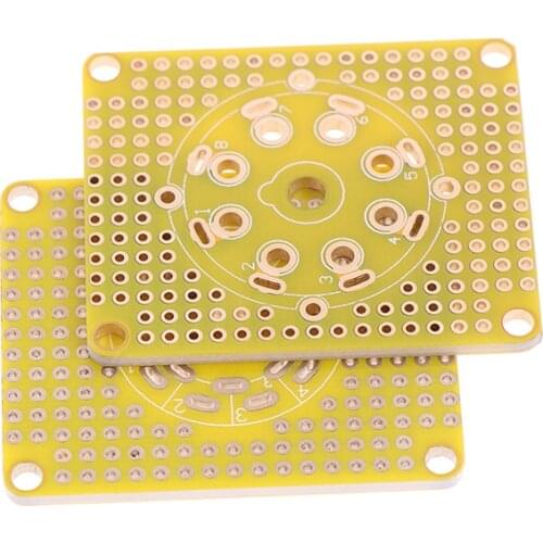 Hot Universal Prototype PCB For 8Pin 7pin/9pin Tube Amplifier Preamp Headphone Valve 1pc