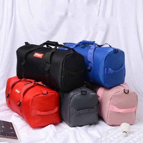 Weysfor Large Capacity PU Leather Travel Bag Multifunctional Waterproof Shoulder For Men Tote Luggage Duffle Bags Dropshipping