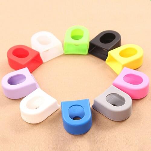 1 Pair Bicycle Crank Protector Case Protective Cover Road Bike Moutain Folding Bike Parts Crankset Accessory S55