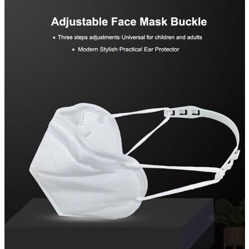 3pcs Third Gear Adjustable Anti-slip Mask Ear Grips Extension Hook Face Masks Buckle Holder Accessories