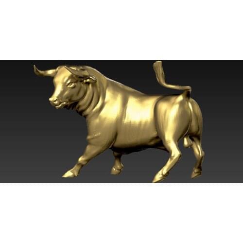 Animal 3D model Bull,Computer file,STL format file 3d model relief for cnc in STL file format creative gift