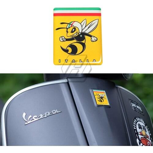3D Motorcycle Decal Sticker Resin Italy Stickers Case for PIAGGIO VESPA GTS GTV LX LXV 125 250 300 Ie Super