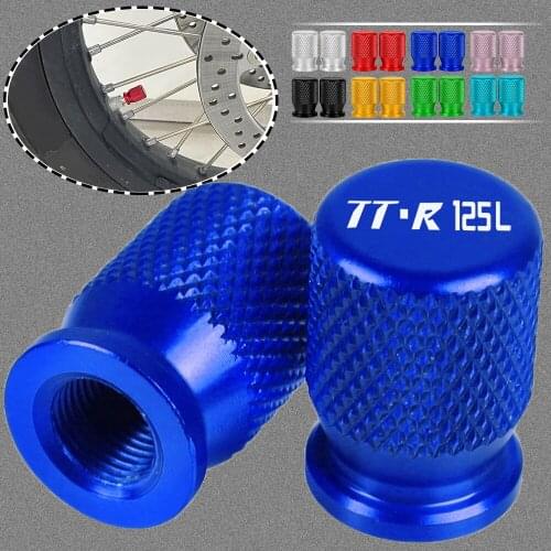 For yamaha TTR125L TTR 125L TTR125 TTR 125 L 2000-2017 2018 2019 2020 Motor Accessorie Wheel Tire Air Port Cover Airtight Covers