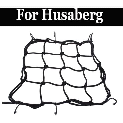 Luggage Cargo Bungee Net Bag Bike Motorcycle Helmet Mesh Storage For Husaberg Fe 400e 450 450e 501 501e 550 550e 600 600e 650e
