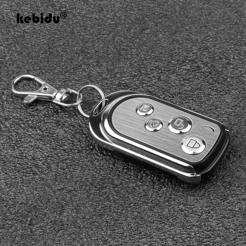 4 Channel 433Mhz RF Remote Control Wireless Transmitter Copy Code Remote Controller Electric Cloning Gate Garage Door Auto