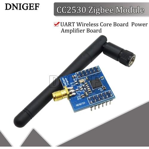 DNIGEF CC2530 Zigbee Module UART Wireless Core Board Power Amplifier Board Internet of Things