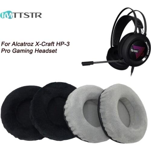 IMTTSTR Xcraft HP3-Pro Headset Cushion Cover Cups Replacement Ear Pads Earpads for Alcatroz X-Craft HP-3 Pro Gaming Headset