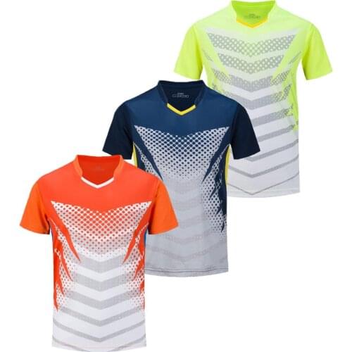 Men/Women/Kid T Shirts For Tennis Sport , O-V Collar Quick Dry Girl Tennis Kit, Badminton Skirt Short , Boys Table Jersey Shorts