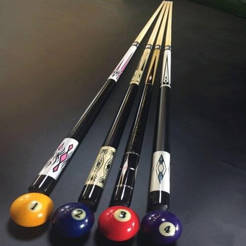 1Pcs Pool Cue Cue Stick Billiard Punch New 58" Billiard House Bar Pool Cue Sticks billiard cue stick billiard for (Random Color)
