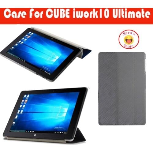 New PU Leather Stand Cover Case for cube iwork10 ultimate,Top Quality case For 10.1 Inch Cube Iwork 10 flagship+free 3 gifts