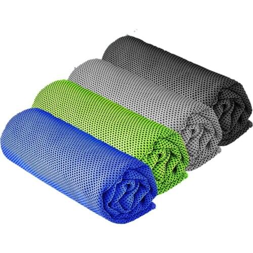 4Pack Cooling Towel Soft Breathable Ice Sports Towel Absorbent Fast Drying Towels for Yoga Sport Workout Fitness