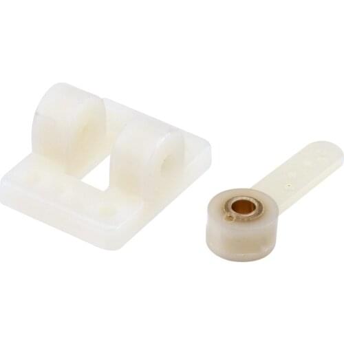 RC Airplane Front Wheel Steering Seat Base With Steering Arm Size 4.1 mm