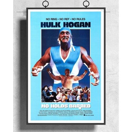 L173 No Holds Barred Movie (1989) Action Silk Fabric Poster Art Decor Indoor Painting Gift