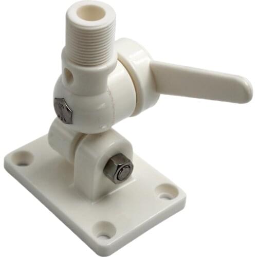 Antenna Deck Mount Adjustable Antenna Base Support For Marine Boats