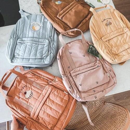 Mother Baby Print Vacation Outing backpack Large Adult Mommy Bag Can Also Be Used As A Schoolbag For Elementary School Students