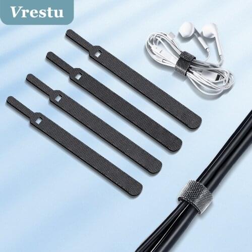 Velcros Self Adhesive Fastener Tape Reusable Strong Hooks Loops Cable Tie Magic Tape DIY Accessorie Nylon Cable Winder Organizer