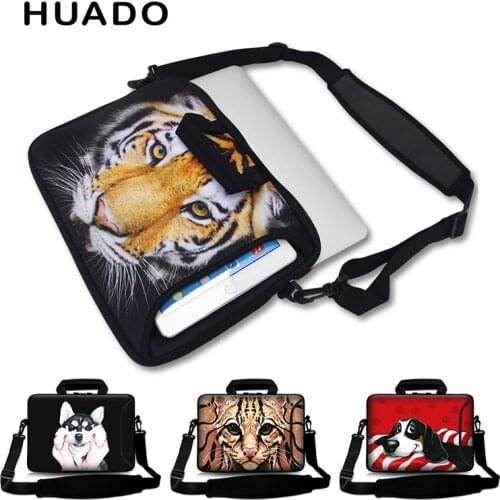 Cool pattern laptop shoulder bag 17.3" for men briefcase 15 14 12 10" notebook bag cover for mac pro 13/asus/hp/lenovo thinkpad