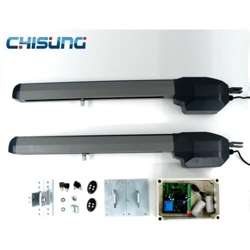 Heavy duty 500kg AC 230V Automatic Door Operators Type swing gate with limit switch dual arms 3m 4m with Remote System