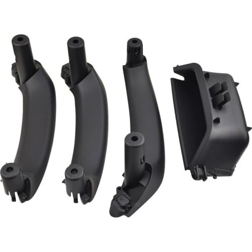 High Quality LHD RHD Interior Passenger Door Pull Handle Leather Cover Assembly For BMW X3 X4 F25 F26 2010-2016 51419209215