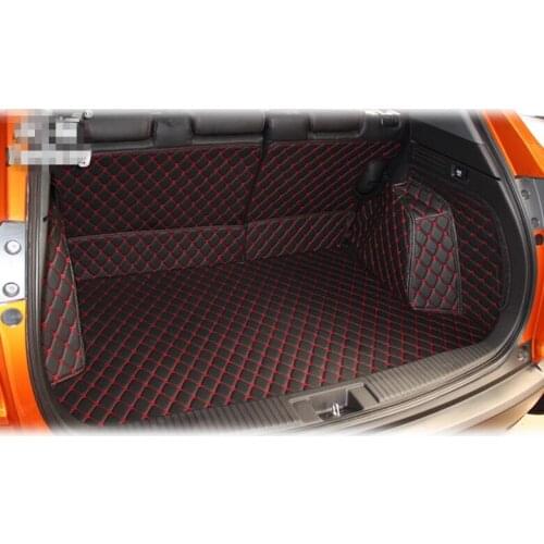 High quality! Full set trunk mats for Honda XR-V 2016-2007 durable waterproof cargo liner carpets for XR-V 2015,Free shipping