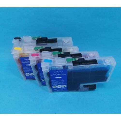 YOTAT Full Refillable ink cartridge LC3139 with Chip for Brother HL-J6000CDW/MFC-J6997CDW/MFC-J6999CDW
