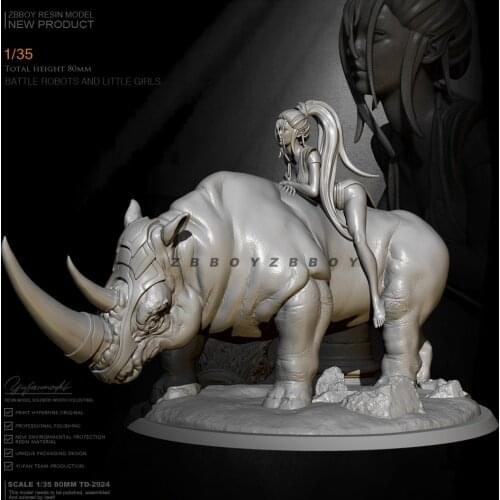 1/35 Resin model kits figure colorless and self-assembled TD-2932