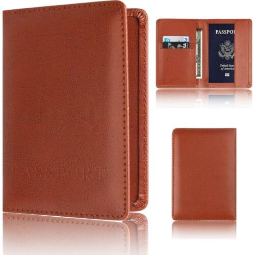 2020 Card Holder Purse Multi-function Bag Cover on the passport Holder Protector Wallet Business Card Soft Passport Cover #AF6
