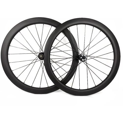 700C 60mm depth Road disc brake carbon wheels 25mm width clincher/tubular carbon wheelset 3k matte finish with novatec 791/792