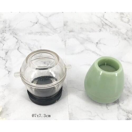 Porcelain bottle Candle Mould Aromatherapy Candle Plaster Mould For home Decoration Silicone Candle Molds Bee wax candle mold