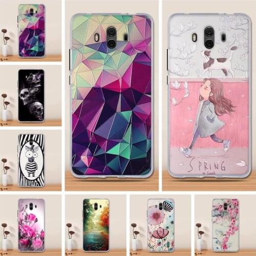 For Fundas Huawei Mate 10 Case Cover For Huawei Mate 10 Soft Silicone TPU Pattern Painting Cover For Coque Huawei Mate 10 Cases