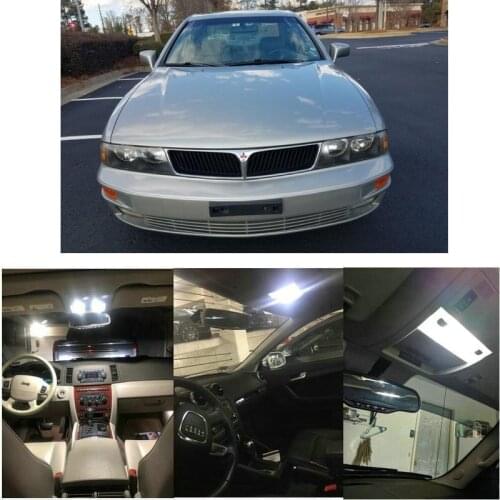 Interior Led lights For 2001 Mitsubishi Diamante Galant Dome Light Map Light Courtesy Door Light Glove Box Light Trunk Light