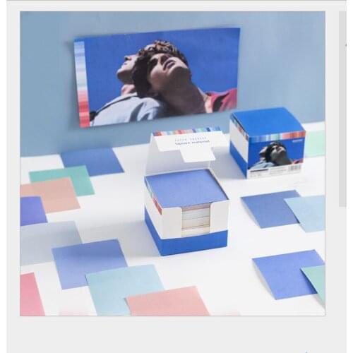 150 Sheets Pantone swatch card film color Pure Memo Pad Message note paper To Do List week plan Journal DIY Planner Diary Label