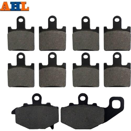 AHL Motorcycle Front Rear Brake Pads for Kawasaki Ninja ZX6R ZX-6R ZX 6R ZX600 ZX 600 2007 2008 2009 2010 2011 2012 2013 2014