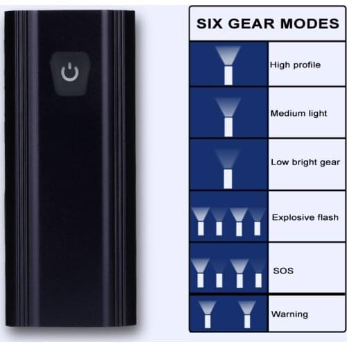 Front Bicycle Light Rechargeable Waterproof Super Bright Bike Headlight for Outdoor Sports A