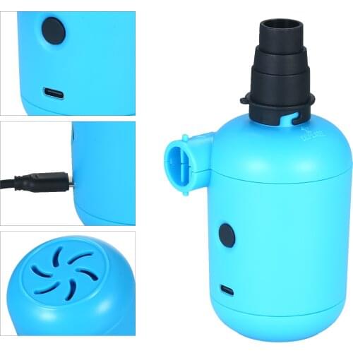 Portable USB Electric Air Pump Auto Air Inflatable Pump Car Camping Inflator for Air Mattress Boat Sofa