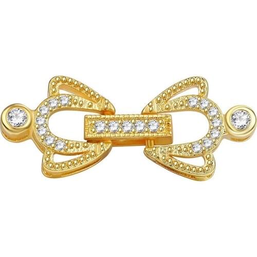 Jewelry Making Supplies Fashion Connectors Clasps For Bracelets Necklaces Accessories DIY Beaded Pearls Jewellery Findings