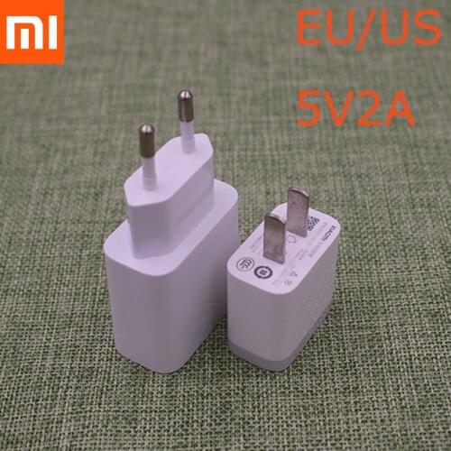 EU US Plug Wall Charger Adapter 5V2A For Xiaomi Mi 11 10T 9 8 Pro Lite 9T CC9E CC9 A2 A3 K30 K40 Pro Type-c USB C Cable Charger