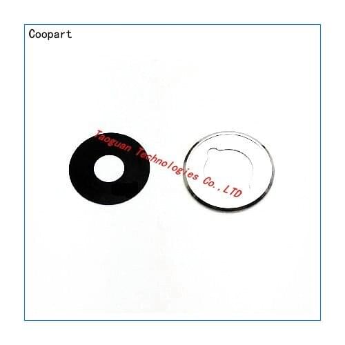 1set Coopart New Rear Camera lens glass with frame replacement for Meizu MX5 mx 5 with Sticker top quality