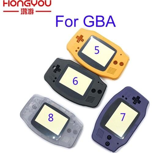 10Pcs Replacement Full Set Classic Housing Shell Case Cover For Nintendo GBA Housing Case For Gameboy Advance With Buttons