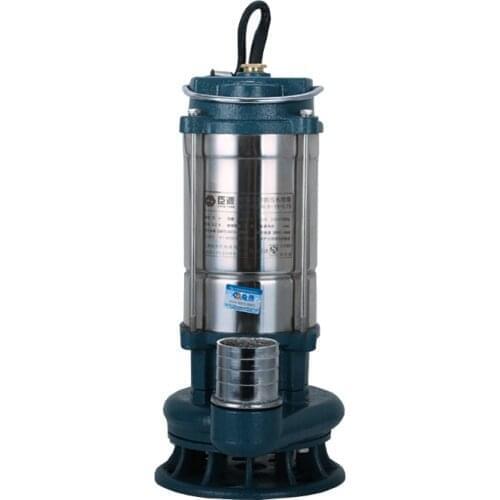 220V 370-1500W Agricultural Sewage Pump Cast Iron Water Pump Household Submersible Pump