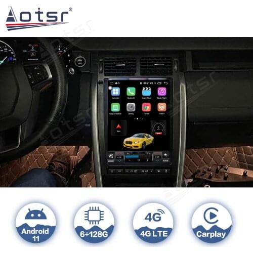 For Land Rover Freelander 2 2015 - 2019 Android Auto Car Radio IPS Screen Multimedia Video Player GPS 4G LTE Carplay AutoRadio