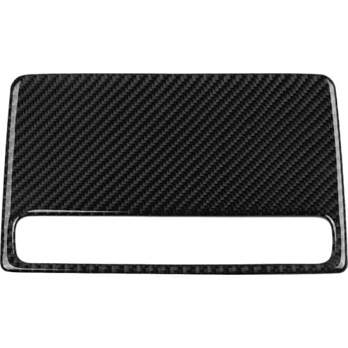 Carbon Fiber Car Navigation Decorative Frame Strip Cover Trim For Audi A3/S3 2014-2019 Carbon Fiber Navigation Decorative Frame