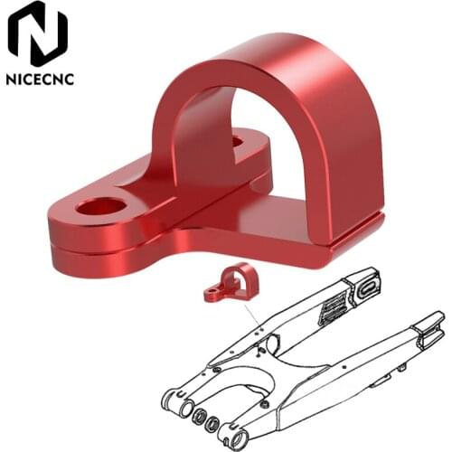 For Honda CRF450R CRF250R 2015-2021 CRF250RX 450L 450RWE 450X 2019-2021 CRF450RL 2021 Rear Brake Line Hose Cable Clamp Holder